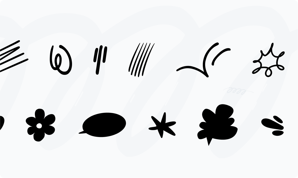 black doodles